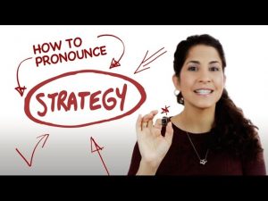 How To Pronounce Strategy